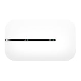 Zowee Mobile WiFi E5576 Mobiler WLAN-Router 4G LTE (CAT4), Download-Geschwindigkeit bis zu 150 Mbit/s, 1500 mAh Akku, Keine Konfiguration erforderlich, tragbares WLAN, Weiß