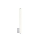 Licht-Erlebnisse LED Wandlampe Bad IP44 H: 50 cm blendarm neutralweiß 4000 K 700 lm Weiß Chrom Wandleuchte Badezimmer Spiegelleuchte