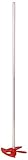 Connex Farbrührer - Ø 60 x 350 mm - Rundschaft 6 mm - Geeignet für Farbe, Lacke & Lasuren - Mischgut bis 5 kg - Für 10 mm Bohrfutter/Rührer für Farbe/Rührquirl/Rührkorb / COX891081 Mehrfarbig