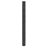 Gecheer Unkrautvlies,Unkrautfolie Gartenvlies gegen Unkraut, Unkrautfolie Wasserdurchlässig UV-stabilisiert, Unkrautflies Mulchfolie Bodengewebe Schwarz 1,5x100 m PP