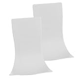 Toyvian 2 Stück Tropfschale für Seifenspender aus Robustem rutschfest Langlebig Geeignet für Automatische Seifenspender in Bad Küche Hotel Schützt Boden vor Seifenrückständen