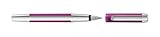 Pelikan Füllhalter Pura P40, Violett, Feder B (breit), hochwertiger Patronenfüller im Geschenk-Etui, 823791