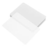 PRETYZOOM 100 Blatt Transparente Laminierfolien Mil PVC Schutzfolie für Fotos Wasserfest Lichtbeständig Laminierhüllen für Dokumente Poster Karten Praktische Foto schutzpouches