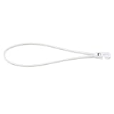 Whakano 10 Stück Spanngummi mit Haken,26 cm Gepäckspanner Planenspanner Gummispanner,Expander mit Haken,Gummi Spanner,Gummischnur,Spannbänder für Camping,Planen,Sackkarren,Fahrrad,Weiß