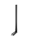 BrosTrend AC650 Linux USB WLAN-Stick, Kompatibel mit Ubuntu, Mint, Debian, Kubuntu, Lubuntu, Xubuntu, Mate, LMDE, Zorin, PureOS, Raspberry Pi 2+, Windows 11/10/7, 5GHz / 2.4GHz WiFi, 5 dBi-Antennen