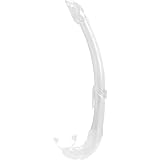 Cressi Unisex Erwachsene Mexico Schnorchel, Transparent, Einheitsgröße