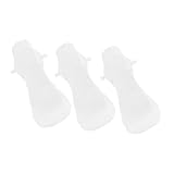 MOTHNUR 3 Stück Waschbare Menstruationspads Baumwolle Wiederverwendbare Damenbinden Leichte Komfortable Stoffbinden für Reisen Alltag und Wochenbett Hautfreundlich und Saugstark