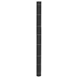 Gecheer Unkrautvlies,Unkrautfolie Gartenvlies gegen Unkraut, Unkrautfolie Wasserdurchlässig UV-stabilisiert, Unkrautflies Mulchfolie Bodengewebe Schwarz 1,5x10 m PP