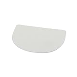 de Buyer - Teigschaber aus Kunststoff, flexibel - 15 x 11 cm - 4858.00N, Weiß