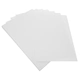 NIYANGLE 100 Blatt Aquarellpapier Dickes Weißes Zeichenpapier für Malen Zeichnen Basteln Pack mit Hochwertiges Vielseitiges Malpapier für Schule und Zuhause