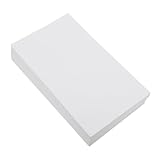 COOPHYA 500 Blatt Leeres Druckpapier Papier zum Drucken Pergamentpapier zum Schreiben leeres Malpapier Papier für Thermodrucker druckerpapier kartenpapier DIY-Papiere Kartonpapier Weiß