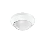 Steinel Bewegungsmelder IS 360-3 weiß, 2000 W Schaltlast, 360° PIR Sensor, 12 m Reichweite, LED geeignet, Deckenmontage