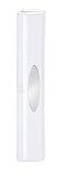 WENKO Folienschneider Perfect-Cutter, praktischer Abroller für Frischhaltefolie und Alufolie, Folienspender aus Kunststoff, 38 x 5,2 x 6,7 cm, Weiß