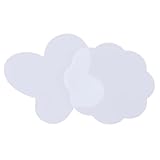 PRETYZOOM Professionelle Silikon Nagelkunst Farbschale Wiederverwendbare Malpalette Klein Transparent Stapelbare Nagelkunst Palette für Selbstgemacht Nageldesign