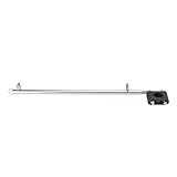 Jenngaoo Marine Flaggenmast, 390mm/15,35 Zoll Edelstahl Marine Schienen Flaggenmast Verstellbare Marine Flaggenmasthalterung für Boote, Yachten und Segelboote