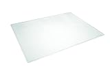 Durable Schreibunterlage Duraglas, 50 x 65 cm, rutschfest, blendfrei, Schreibtischunterlage transparent/durchsichtig, 711319
