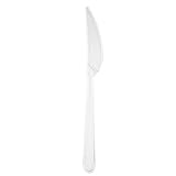 Inoverse 200 Stück Mehrweg Plastikmesser, Reusable Plastikbesteck, Transparent Grillbesteck, Kunststoff Reisebesteck, Wiederverwendbar Party Besteck, Party Set Geschirr Besteck