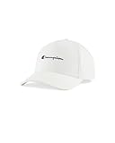 Champion Unisex Lifestyle Caps-802410 Baseballkappe, Weiß, Einheitsgröße