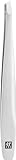 ZWILLING Pinzette Schräg (Zupfen von Augenbrauen, Entfernen von Splittern, Handgeschliffene, angeraute Spitzen, Hypoallergen), Premium, Silber, 90 mm
