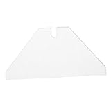 DIYEAH Acryl Messerhalter Transparent Stabiles Display Rack für Küchenmesser Obst Kochmesser Organizer Platzsparend Sicherer Tischständer