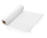 Holtrae 40cm x 50m Transparentpapier Rolle,Schnittmusterpapier,Weißes transparentes Pauspapier,Malpapier Rolle für Zeichnen Skizzieren Verpacken Ostergeschenke