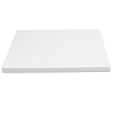 HIAKDOFT 100 Blatt Lederstruktur Bindedeckel Weiß Dokumentenhüllen Business Präsentationshüllen für Berichte Schulprojekte Vielseitig und Langlebig