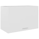 vidaXL Hängeschrank 1 Regalboden Küche Schrank Einbauküche Küchenzeile Küchenmöbel Oberschrank Küchenschrank Weiß 60x31x40cm Holzwerkstoff