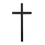 DICOSMETIC Holz Kreuz Dekor Jesus Christus Kreuz Wandbehang Kreuze 13x25.5x2.05cm Schwarz Wandkreuz Holz Kruzifix Religiöse Kreuz Dekor Für Weihnachten Ostern Kirche Heimdekoration