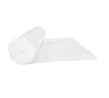 Volumenvlies 100g/m², 1,40 m breit x 2,50 lang, ca. 10 mm dick, 3,5 m², (EUR 4,69/m²) 100% Polyester, waschbar, Öko-Tex Standard 100, Produktklasse 1, Patchworkvlies, Polstervlies, Meterware