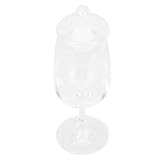 TOYZFRIENDY Professionelles Whisky probierglas aus Kristallglas mit Deckel Stabiles Vielseitiges Verkostungsglas für Rum Brandy Cocktails Geeignet für Bar Hotel Zuhause