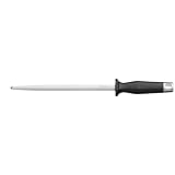 WMF Spitzenklasse Plus Wetzstahl 36 cm, Wetzstab für Messer, Wetzstahl für Messer, Kunststoffgriff, Stahllänge 23 cm
