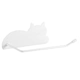 Sghtil Küchenpapierhandtuchhalter, Küchenrollenhalter, Aufbewahrungsregal mit Katzen-Design, Halterung für Gästehaus, Reisen, Kühlschrank, Bauernhaus