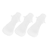 HONMEET 3 Stück Waschbare Menstruationsbinden Baumwolle Dünn Atmungsaktiv Wiederverwendbar Leicht und Komfortabel für Damen Reise und Alltag