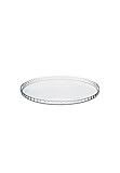 Dajar Patisserie Tortenständer Glas, Transparent, 32 x 32 x 1,6 cm