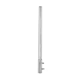 Premium X Mastverlängerung 100cm Ø 50mm Aluminium Mastaufsatz Antennenmast-Verlängerung Halterung für Satelliten-Schüssel