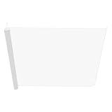 Babygitter - Weiß 180x78 Treppengitter | Babygitter für Treppen | Teleskopgitter Treppenschutzgitter | Ohne Bohren Türzaun für Welpen Kätzchen Katzen Wohnung Treppe Balkon Durchgang Küche Raum