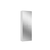 xonox.home X07A9T15 Projekt X Spiegelschrank breit, Hochschrank mit Spiegel 61 x 193 x 34