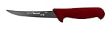 Starrett Profi Küchenausbeinmesser aus Edelstahl 5 Zoll (125 mm), Rot