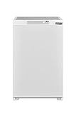 Respekta Einbaugefrierschrank 88 cm / 95 L Fassungsvermögen/Wechselbarer Türanschlag/regelbares Thermostat / GS88-10 / Max. 38 dB/in weiß