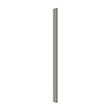 Unterschrank Passleiste Grau Küche Bianca Grey Rose Küchenzeile Küchenblock Einbauküche - Breite 5,50 cm x Höhe 81,50 cm x Tiefe 1,60 cm.