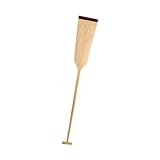 FLCPJGV Hochwertiges Holzruder für Outdoor Abenteuer, Ergonomisch Geformter Griff, 120 cm