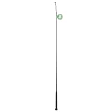 Fleck Reitgerte schwarz 110cm