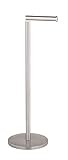 2in1 Stand Toilettenpapierhalter, Edelstahl matt