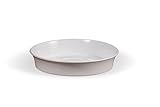 Kimmel Blumentopfuntersetzer Pflanztopfuntersetzer Ø 8 cm, Weiß
