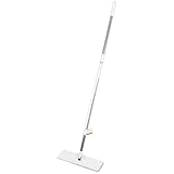 HOMOCONO Tragbarer Selbstdrückender Wischmopp mit Austauschbaren Mop Pads Haushalts Flachwischmopp für Schnelles Wischen Wiederverwendbar für und Trockene
