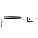 HOLIDYOYO 1Stk Nudelholz Ofen Fritteuse runden Geschirrständer berühren wok Rad kitchen tools küchenwerkzeug nudelroller platzsparend multifunktionswerkzeug Teigrolle Rostfreier Stahl Silver
