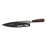HOLIDYOYO Kochmesser Schere Kochwerkzeuge Gadgets Produkt Artikel profimesser für den einzug japan knife japanese knife küchen zubehör Küchenversorgung Gemüseschneider Holz Black
