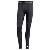 adidas Herren TECHFIT COMPRESSION TRAINING LONG TIGHT, Black, L