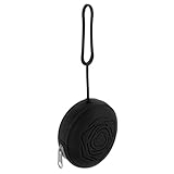 WEKAMOS Wiederverwendbare Silikon aufbewahrungsbox für Menstruationstassen Leichter Organizer mit Glatter Oberfläche Tragbar und Hygienisch für Reisen und Alltag Bpa frei Schwarzes Design