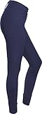 RIDERS CHOICE High Waist Vollbesatzreithose, Damen Reithose mit Silikonvollbesatz und Handytasche - RidersDeal Collection für Reiter, Navy, Gr. 32